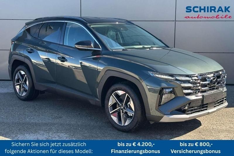 Grün Gebraucht 2024 Hyundai Tucson GO! SUV | € 32.890 (Fairer Preis) - Bild 1/4