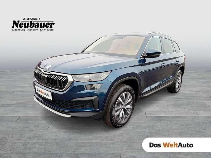 Dunkelblau metallic Gebraucht 2023 Skoda Kodiaq Style SUV | € 38.990 (Superpreis) - Bild 1/4