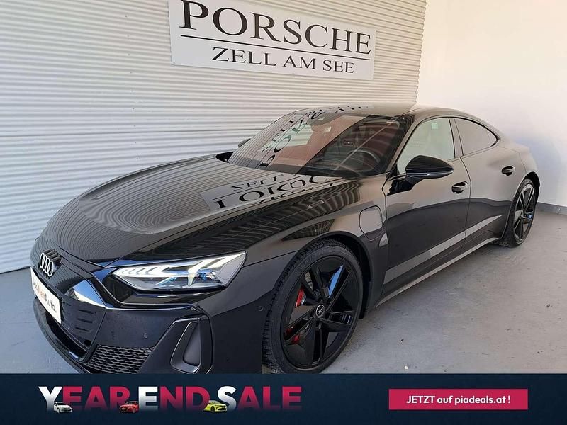 Schwarz metallicperleffektno Gebraucht 2024 Audi e-tron GT quattro Ambiente Limousine | € 109.800 (Fairer Preis) - Bild 1/4