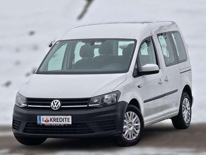 Gebraucht VW Caddy Trendline 102 PS (75 kW) 2016 Weiß Van / Kleinbus