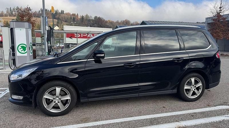 Gebraucht Ford Galaxy Titanium 150 PS (110 kW) 2018 Schwarz Van / Kleinbus