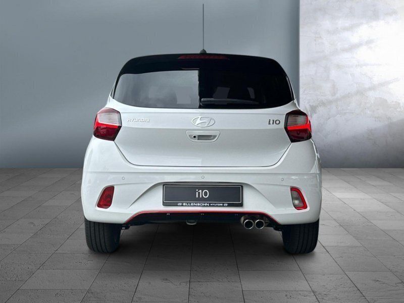 Gebraucht Hyundai i10 N Line 84 PS (61 kW) 2023 Weiß Kleinwagen