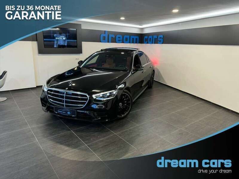 Schwarz Gebraucht 2021 Mercedes S500 AMG line Limousine | € 99.900 - Bild 1/4