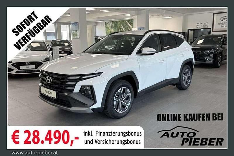 Weiß Neu 2025 Hyundai Tucson SUV | € 33.490 (Fairer Preis) - Bild 1/4