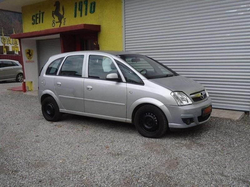 Silber Gebraucht 2010 Opel Meriva Van / Kleinbus | € 2.501 - Bild 1/4