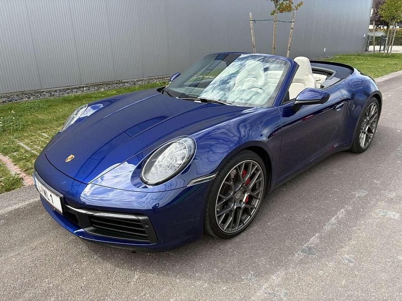 Blau Gebraucht 2020 Porsche 911 Carrera S Cabriolet Cabrio | € 149.900 - Bild 1/4