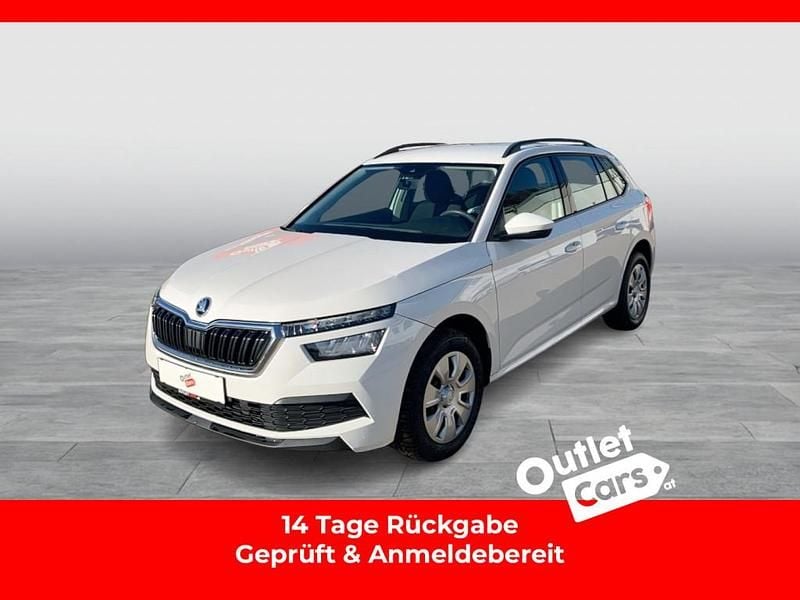 Gebraucht Skoda Kamiq 95 PS (69 kW) 2021 Weiß SUV