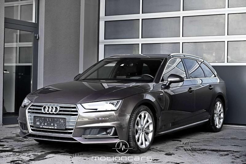 Braun Gebraucht 2018 Audi A4 S-Line Kombi | € 16.480 (Superpreis) - Bild 1/4