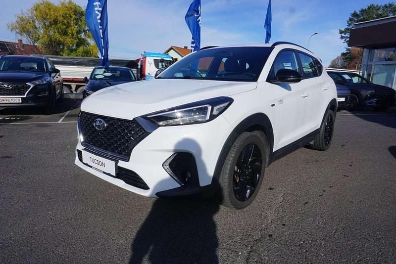 Gebraucht Hyundai Tucson N Line 136 PS (100 kW) 2019 Weiß SUV