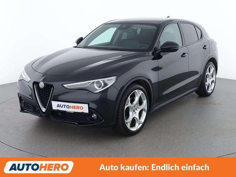 Schwarz Gebraucht 2018 Alfa Romeo Stelvio Super SUV | € 23.990 (Guter Preis) - Bild 1/3
