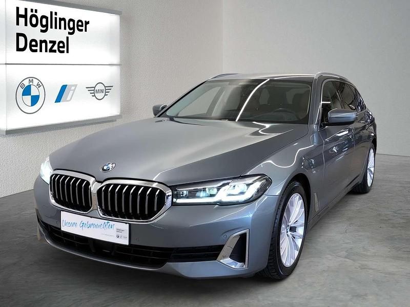Gebraucht BMW 520 Efficient Dynamics 190 PS (139 kW) 2021 Blau Kombi