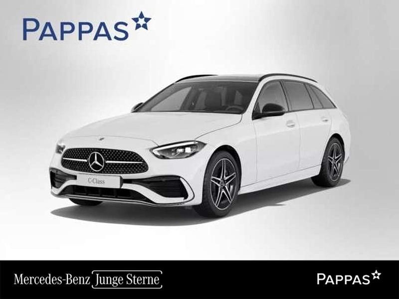 Polarweiß Gebraucht 2024 Mercedes C220 Night Kombi | € 51.750 (Teuer) - Bild 1/2