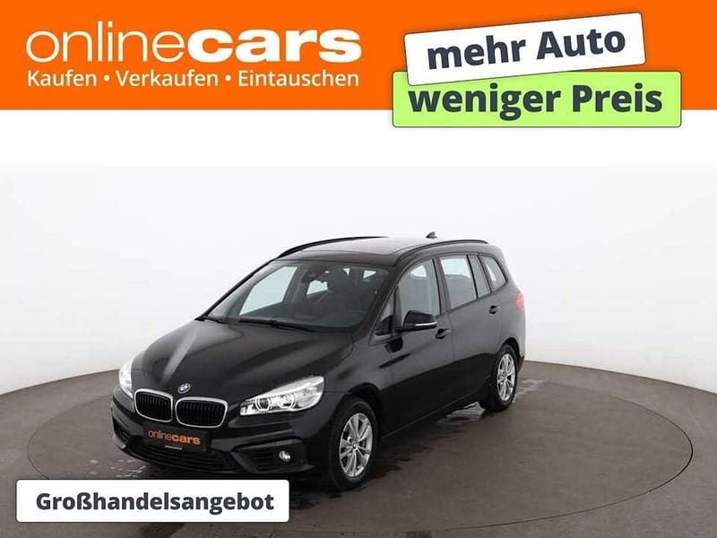 Gebraucht BMW 218 Gran Tourer Advantage 136 PS (100 kW) 2016 Schwarz Van / Kleinbus