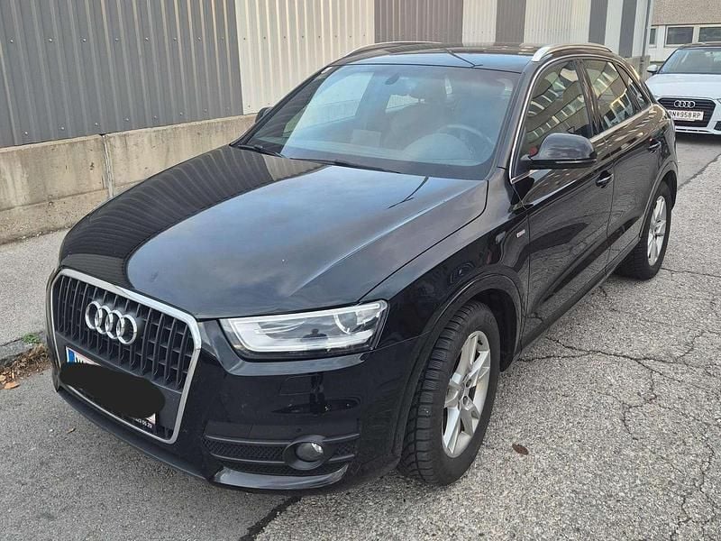 Schwarz Gebraucht 2013 Audi Q3 S-Line SUV | € 11.980 (Superpreis) - Bild 1/4