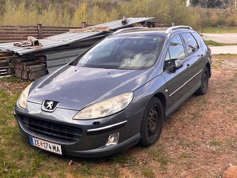 Grau Gebraucht 2006 Peugeot 407 Premium Kombi | € 1.500 - Bild 1/4