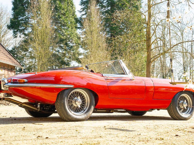 Gebraucht Jaguar E-Type 211 PS (155 kW) 1965 Rot Cabrio