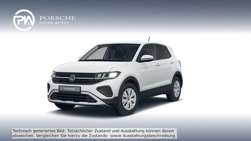Neu VW T-Cross 95 PS (69 kW) 2025 Weiss  normal SUV