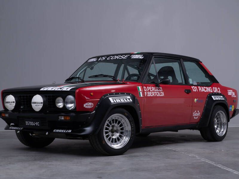 Rot Gebraucht 1980 Fiat 131 Racing Limousine | € 69.000 - Bild 1/4