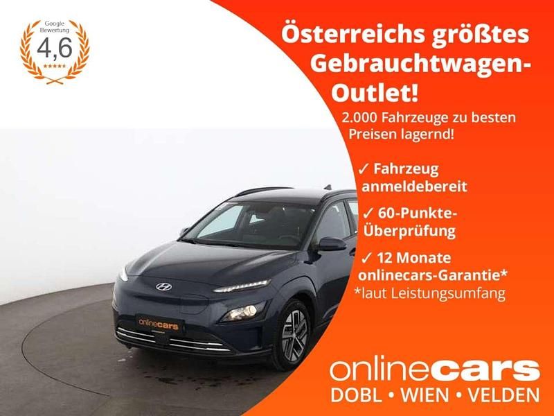 Blau Gebraucht 2021 Hyundai Kona Select SUV | € 19.490 (Guter Preis) - Bild 1/4