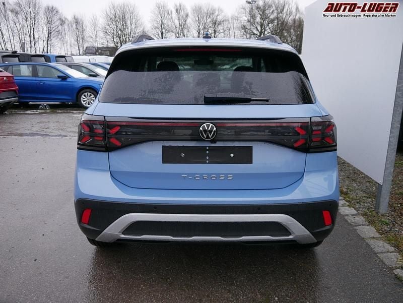 Neu VW T-Cross Life 2025 Caribbean blue metallic SUV