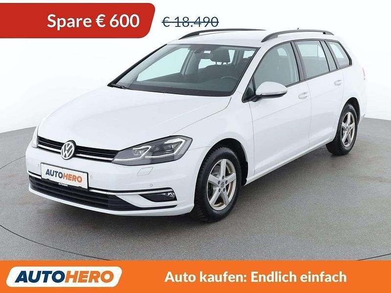 Gebraucht VW Golf VII 116 PS (85 kW) 2019 Weiß Kombi
