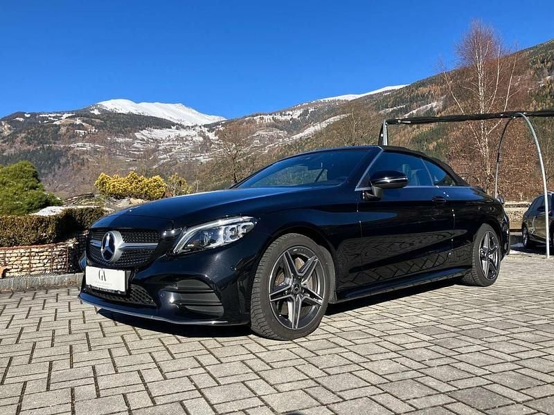 Gebraucht Mercedes C300 AMG line 258 PS (189 kW) 2019 Schwarz Cabrio