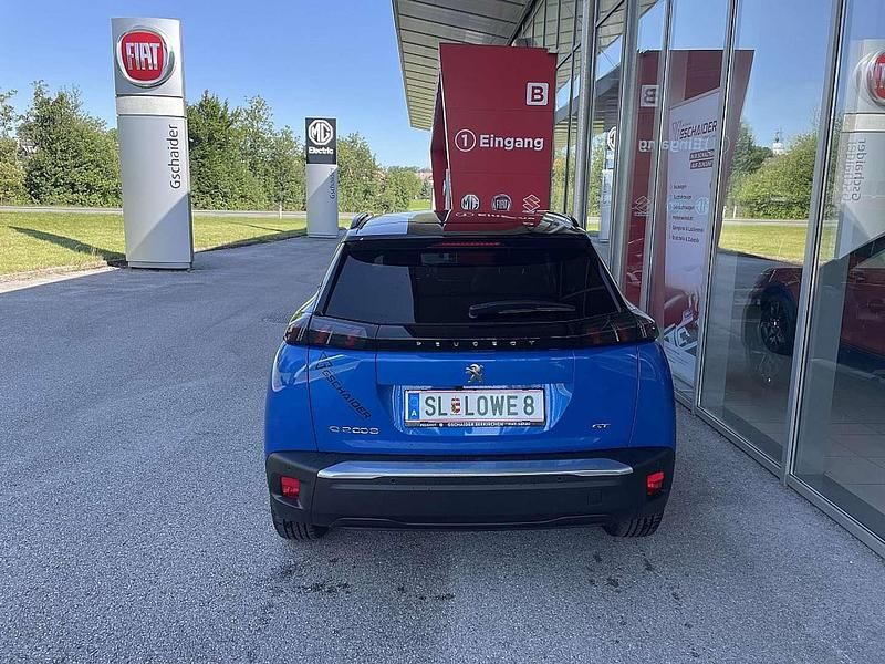 Gebraucht Peugeot e-2008 GT 100 kW (136 PS) 2022 Blau SUV