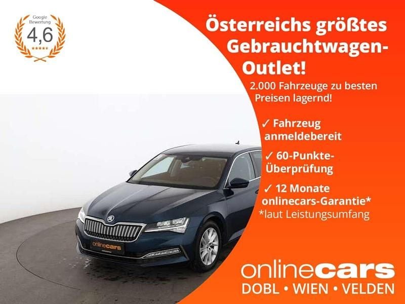 Blau Gebraucht 2020 Skoda Superb Style Limousine | € 18.790 (Guter Preis) - Bild 1/4