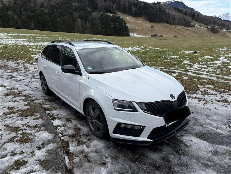 Gebraucht Skoda Octavia RS 184 PS (135 kW) 2017 Weiß Kombi