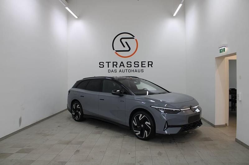 Mittelgrau normal Gebraucht 2025 VW ID.7 GTX Kombi | € 69.900 - Bild 1/4