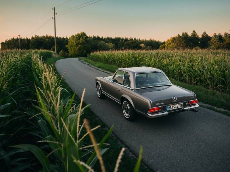 Gebraucht Mercedes SL280 170 PS (125 kW) 1971 Grau Cabrio