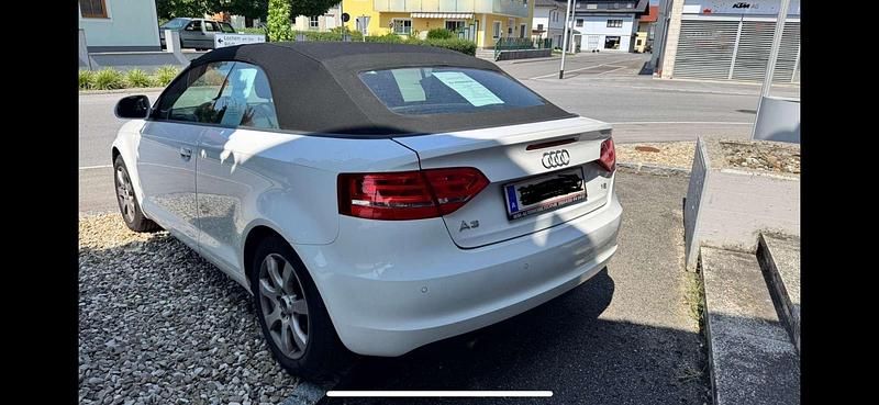 Gebraucht Audi A3 Cabriolet 102 PS (75 kW) 2010 Weiß Cabrio