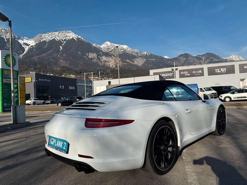Gebraucht Porsche 911 Carrera Cabriolet 349 PS (256 kW) 2014 Weiß Cabrio