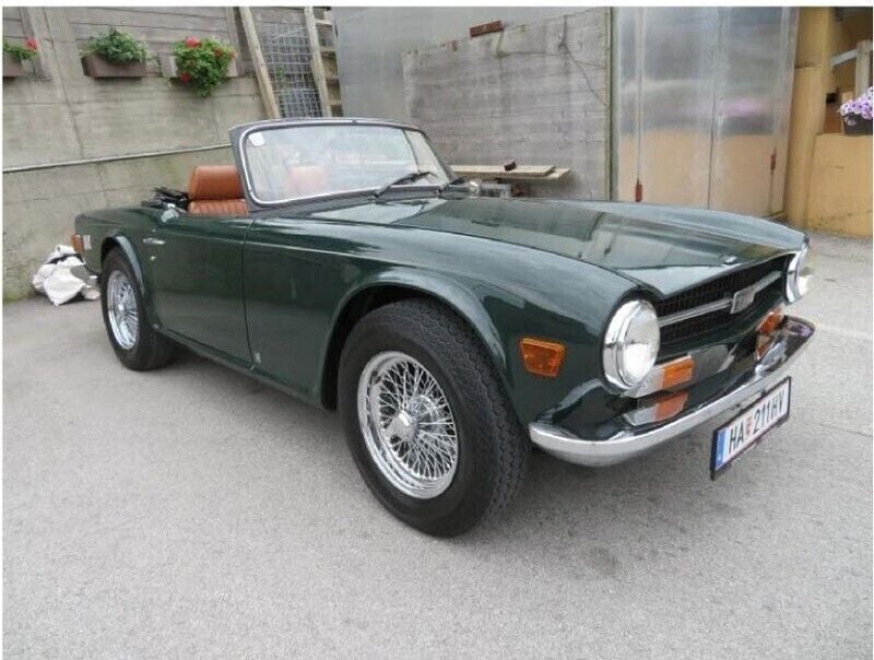 Gebraucht Triumph TR6 143 PS (105 kW) 1973 Dunkelgrün Cabrio