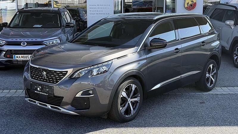 Schwarz Gebraucht 2019 Peugeot 5008 GT-line Van / Kleinbus | € 22.950 (Fairer Preis) - Bild 1/4