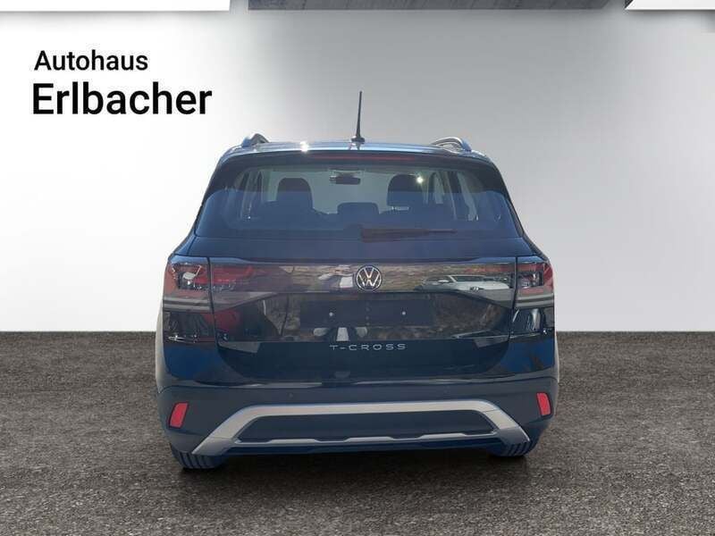 Gebraucht VW T-Cross 95 PS (69 kW) 2024 Schwarz  metallicperleffektno SUV