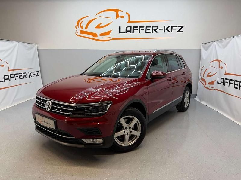 Rot Gebraucht 2017 VW Tiguan Highline SUV | € 24.990 (Guter Preis) - Bild 1/4