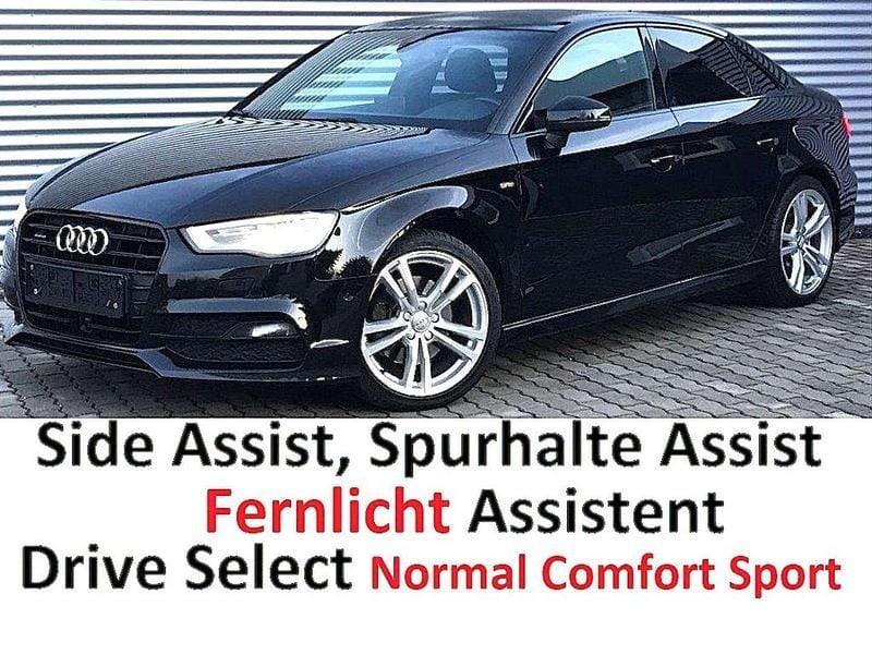 Gebraucht Audi A3 S-Line 184 PS (135 kW) 2015 Schwarz Limousine