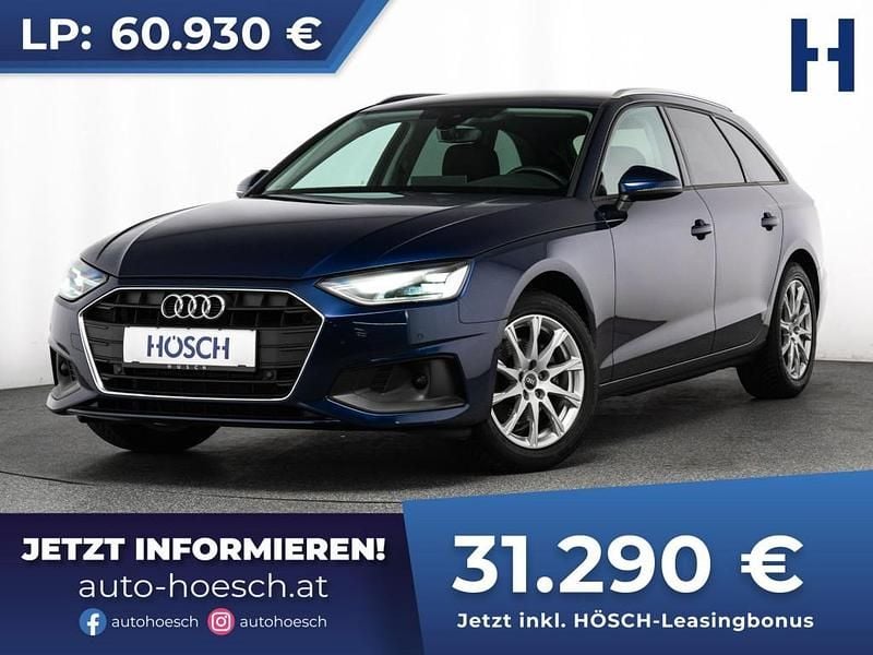 Blau Gebraucht 2023 Audi A4 Design Kombi | € 32.790 (Fairer Preis) - Bild 1/4