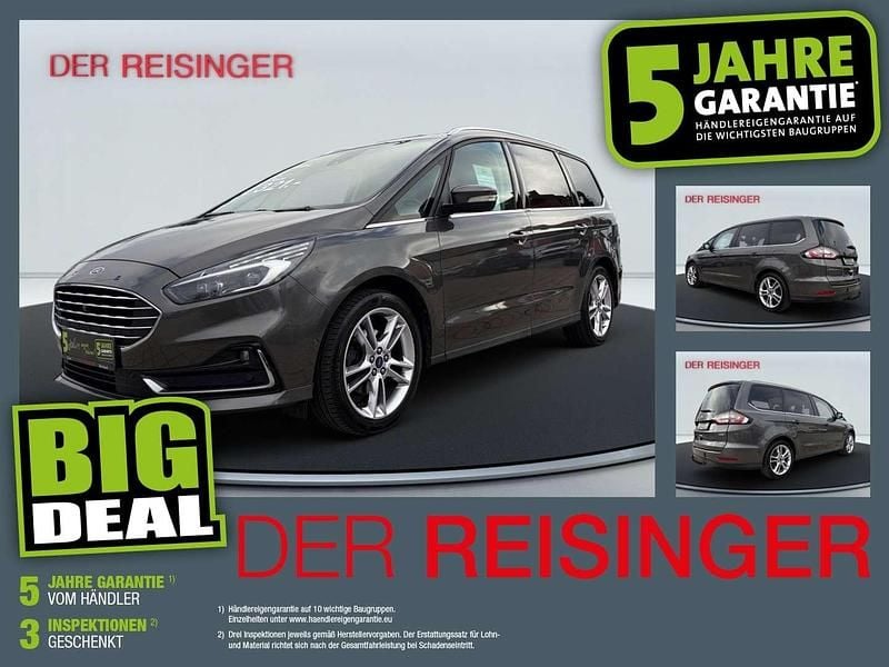 Grau Gebraucht 2021 Ford Galaxy Titanium Van / Kleinbus | € 28.990 - Bild 1/4