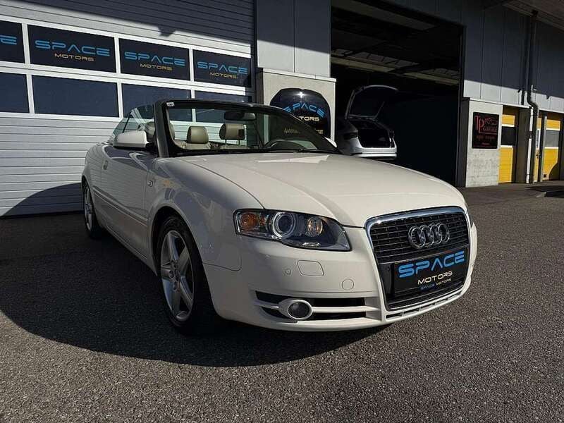 Weiß Gebraucht 2007 Audi A4 Cabriolet Cabrio | € 9.990 - Bild 1/4