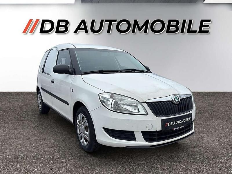 Gebraucht Skoda Roomster Business Line 90 PS (66 kW) 2012 Weiß Van / Kleinbus