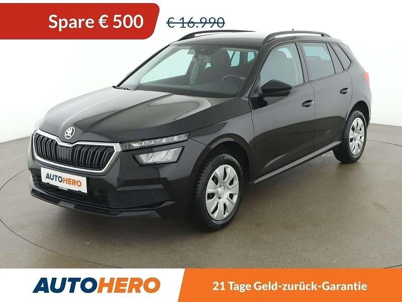 Schwarz Gebraucht 2020 Skoda Kamiq Active SUV | € 16.490 (Teuer) - Bild 1/3