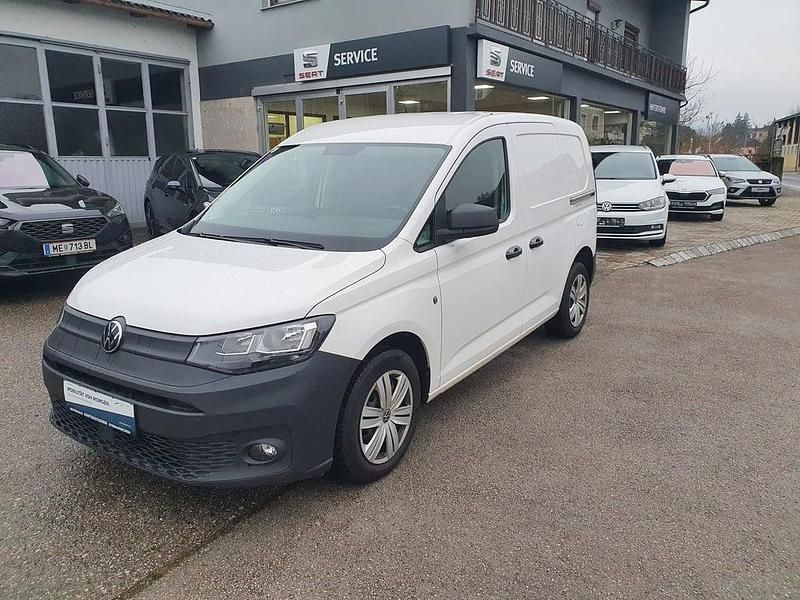 Weiss normal Gebraucht 2021 VW Caddy Van / Kleinbus | € 13.980 (Superpreis) - Bild 1/4