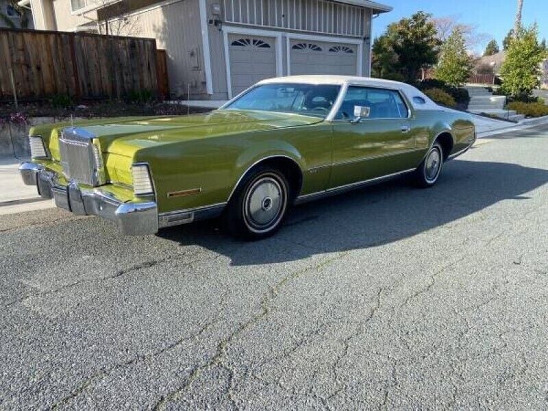 Gebraucht Lincoln Continental 364 PS (267 kW) 1973 Hellgrün Coupé
