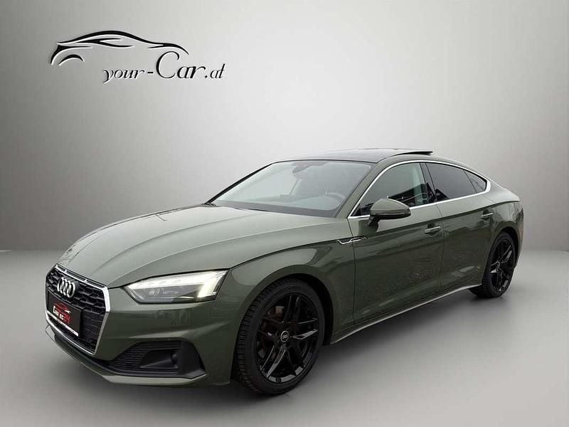 Gebraucht Audi A5 Sportback Ambiente 150 PS (110 kW) 2021 Grün Kleinwagen