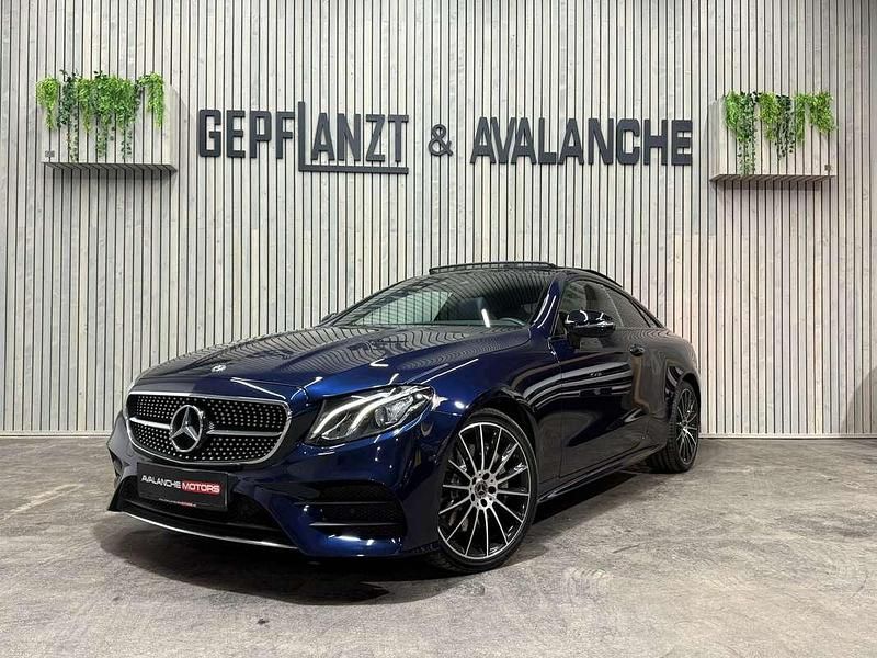 Blau Gebraucht 2018 Mercedes E350 AMG Coupé | € 39.991 (Teuer) - Bild 1/4