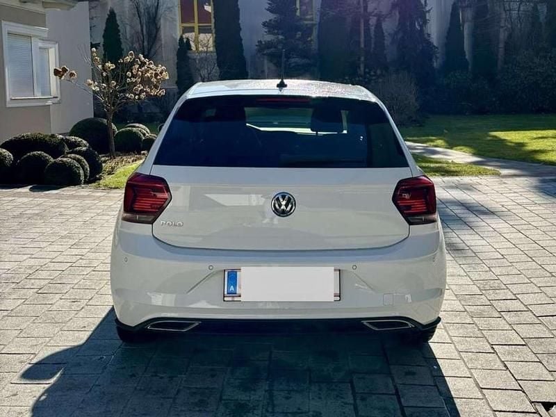 Gebraucht VW Polo Highline 95 PS (69 kW) 2019 Weiß Kleinwagen