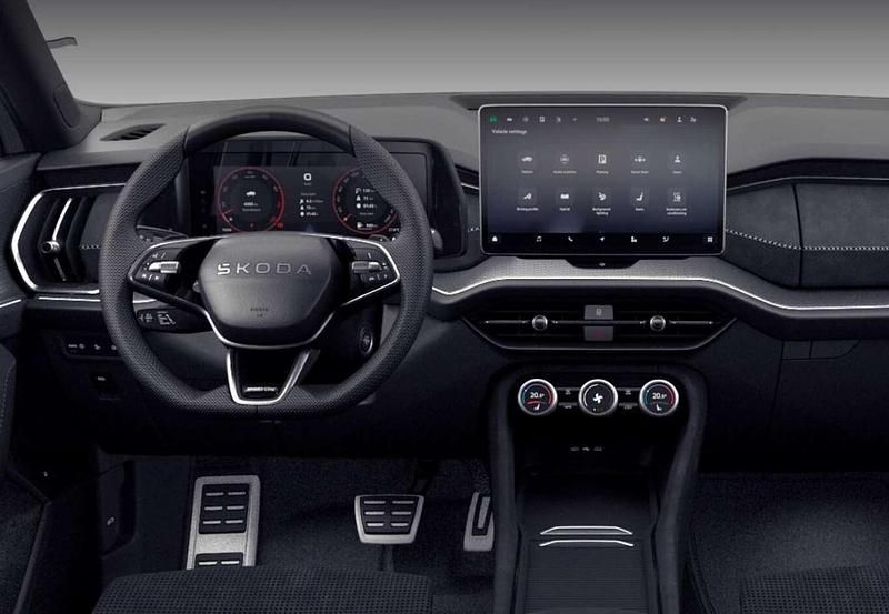 Neu Skoda Kodiaq SportLine 193 PS (141 kW) 2025 Weiß SUV