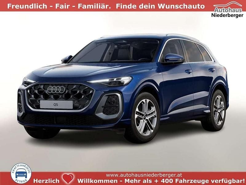 Blau Neu 2025 Audi Q5 S-Line SUV | € 70.145 (Superpreis) - Bild 1/4